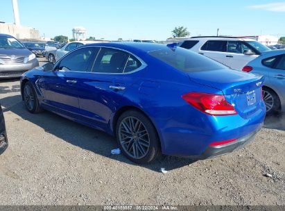 Lot #3051085004 2019 GENESIS G70 2.0T ADVANCED