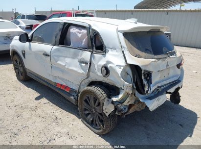 Lot #2992831153 2020 MITSUBISHI OUTLANDER SPORT 2.0 BE