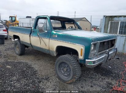 Lot #3037533363 1979 GMC SIERRA 2500HD CLASSIC