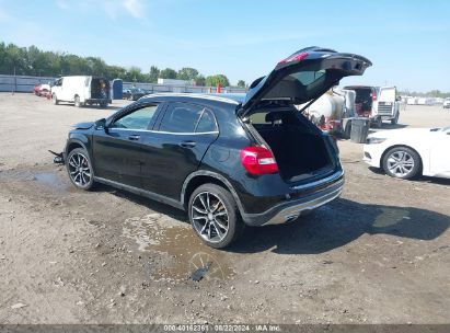 Lot #3056474409 2016 MERCEDES-BENZ GLA 250