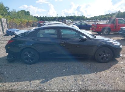 Lot #2989127260 2022 HYUNDAI ELANTRA SEL