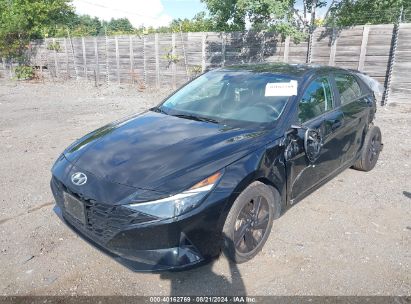 Lot #2989127260 2022 HYUNDAI ELANTRA SEL