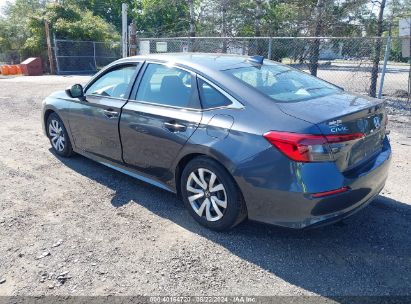 Lot #2992827989 2022 HONDA CIVIC LX