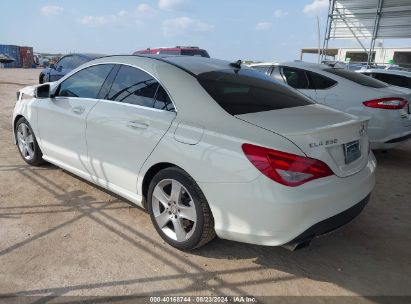 Lot #2992831131 2015 MERCEDES-BENZ CLA 250