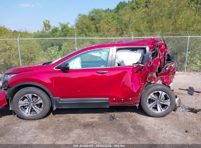 Lot #2994068012 2020 HONDA CR-V AWD LX