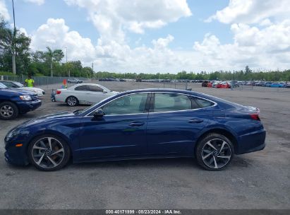 Lot #2992827954 2021 HYUNDAI SONATA SEL PLUS