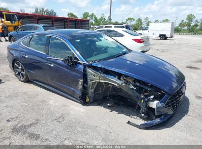 Lot #2992827954 2021 HYUNDAI SONATA SEL PLUS