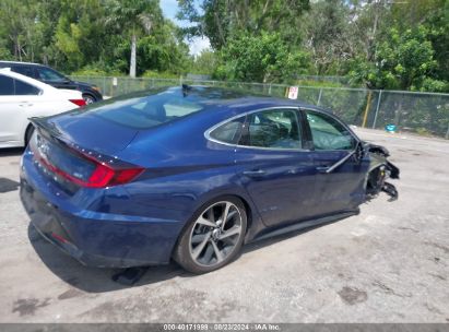 Lot #2992827954 2021 HYUNDAI SONATA SEL PLUS