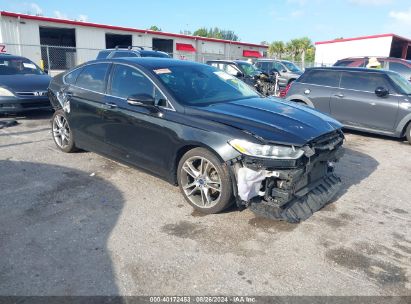 Lot #3042558418 2013 FORD FUSION TITANIUM