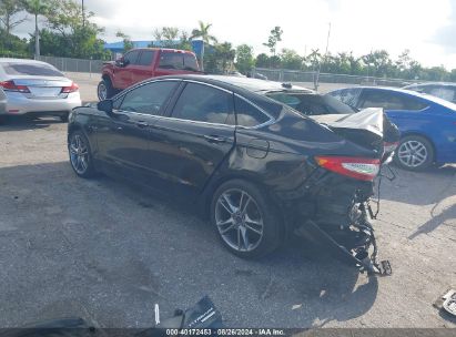 Lot #3042558418 2013 FORD FUSION TITANIUM