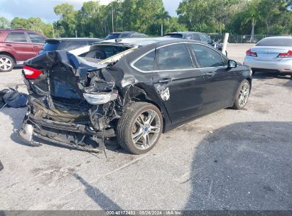 Lot #3042558418 2013 FORD FUSION TITANIUM