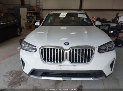 Lot #2997779233 2022 BMW X3 XDRIVE30I