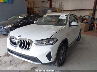 Lot #2997779233 2022 BMW X3 XDRIVE30I