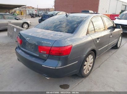 Lot #3035088026 2009 HYUNDAI SONATA LIMITED V6