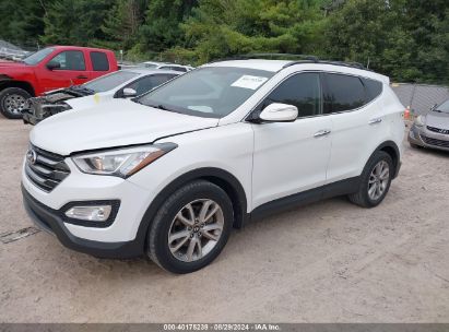 Lot #3035088022 2015 HYUNDAI SANTA FE SPORT 2.0L TURBO