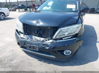 Lot #3035088018 2015 NISSAN PATHFINDER PLATINUM/S/SL/SV