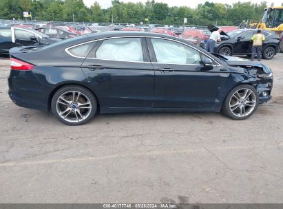 Lot #3035078450 2015 FORD FUSION TITANIUM