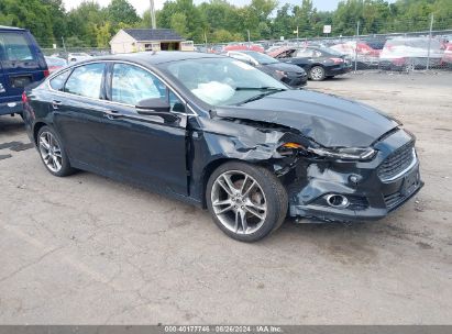 Lot #3035078450 2015 FORD FUSION TITANIUM