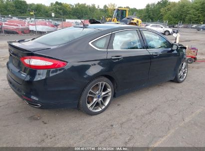 Lot #3035078450 2015 FORD FUSION TITANIUM