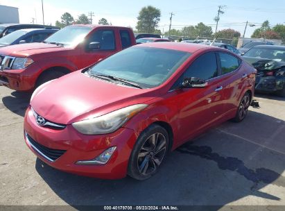 Lot #2992828442 2014 HYUNDAI ELANTRA LIMITED