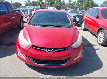 Lot #2992828442 2014 HYUNDAI ELANTRA LIMITED