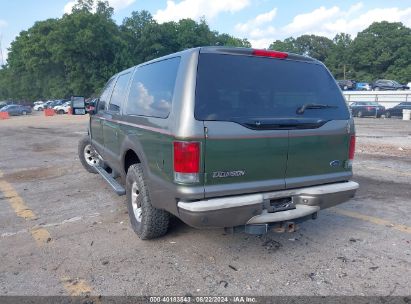 Lot #3035078434 2004 FORD EXCURSION LIMITED