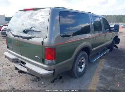 Lot #3035078434 2004 FORD EXCURSION LIMITED