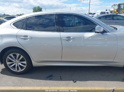 Lot #3010278739 2018 INFINITI Q70 3.7X LUXE