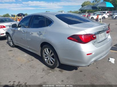 Lot #3010278739 2018 INFINITI Q70 3.7X LUXE