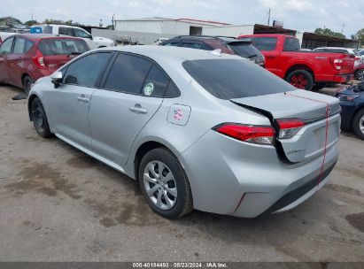 Lot #3035088004 2022 TOYOTA COROLLA LE