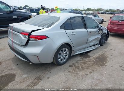 Lot #3035088004 2022 TOYOTA COROLLA LE