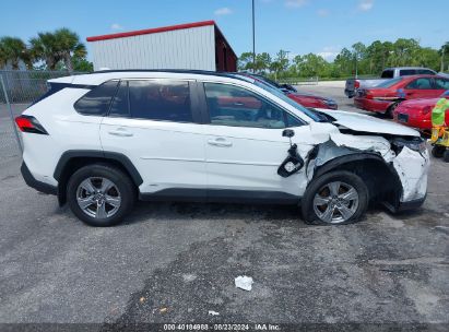 Lot #2992828431 2022 TOYOTA RAV4 HYBRID XLE