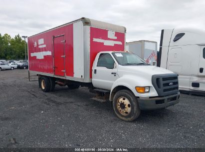 Lot #2992818881 2012 FORD F-650 GAS XL/XLT