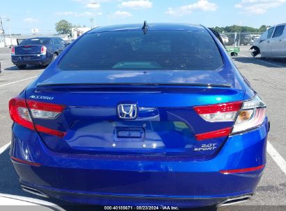 Lot #2992828432 2022 HONDA ACCORD SPORT 2.0T