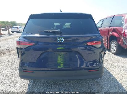 Lot #3005352324 2021 TOYOTA SIENNA XLE