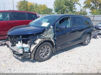 Lot #3005352324 2021 TOYOTA SIENNA XLE