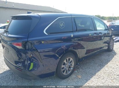 Lot #3005352324 2021 TOYOTA SIENNA XLE