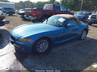 Lot #3051078191 2003 BMW Z4 2.5I