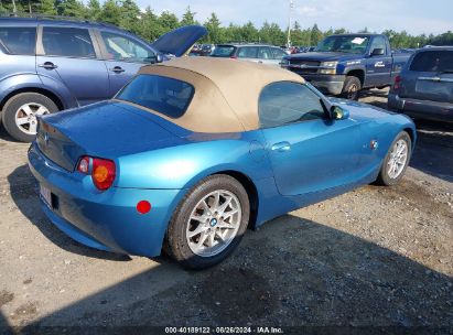 Lot #3051078191 2003 BMW Z4 2.5I