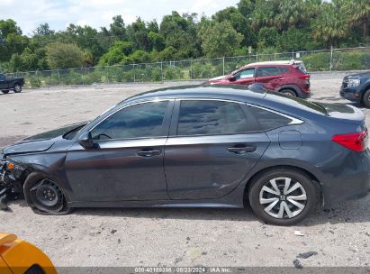 Lot #2990351421 2023 HONDA CIVIC LX