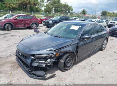 Lot #2990351421 2023 HONDA CIVIC LX