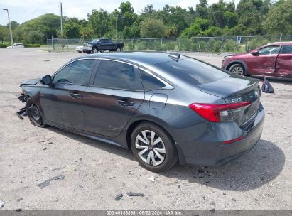 Lot #2990351421 2023 HONDA CIVIC LX