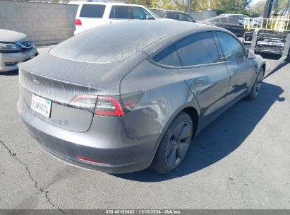 Lot #2992820155 2023 TESLA MODEL 3 REAR-WHEEL DRIVE