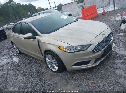 Lot #2992819958 2018 FORD FUSION HYBRID S