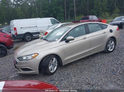 Lot #2992819958 2018 FORD FUSION HYBRID S