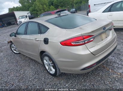 Lot #2992819958 2018 FORD FUSION HYBRID S