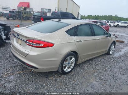 Lot #2992819958 2018 FORD FUSION HYBRID S