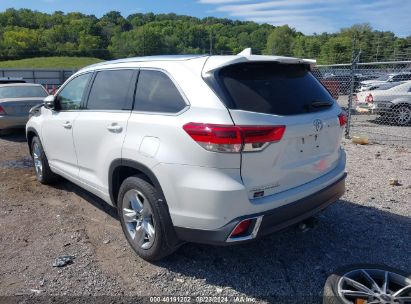 Lot #2992831436 2017 TOYOTA HIGHLANDER LIMITED