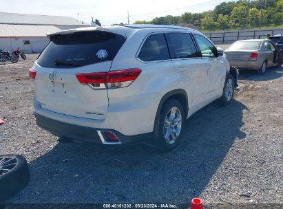 Lot #2992831436 2017 TOYOTA HIGHLANDER LIMITED