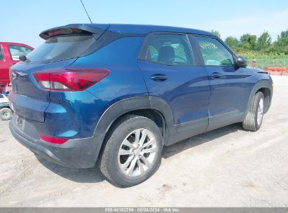 Lot #2990351411 2021 CHEVROLET TRAILBLAZER FWD LS